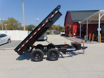 New Sure-Trac 5X10 Low Profile 7k Single Ram Dump Trailer