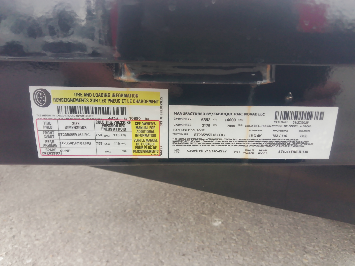 New Sure-Trac 7X16 14k Tilt Bed Equipment Trailer  w/LRG Tire Upgrade