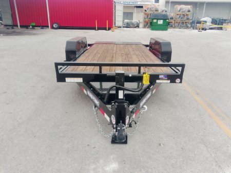 New Sure-Trac 7X16 14k Tilt Bed Equipment Trailer  w/LRG Tire Upgrade