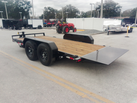 New Sure-Trac 7X16 14k Tilt Bed Equipment Trailer  w/LRG Tire Upgrade