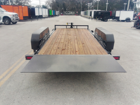 New Sure-Trac 7X16 14k Tilt Bed Equipment Trailer  w/LRG Tire Upgrade