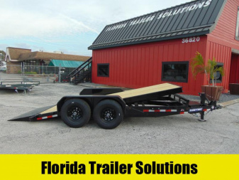 New Sure-Trac 7X16 14k Tilt Bed Equipment Trailer  w/LRG Tire Upgrade