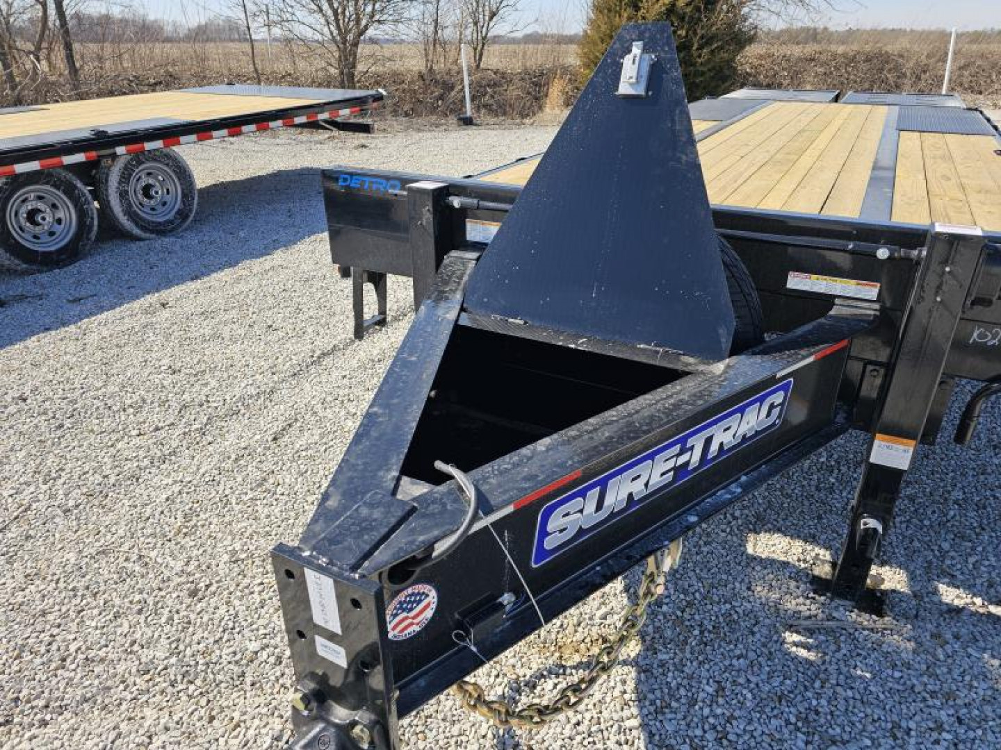 New 2025 Sure-Trac 102" x 25' (20+5) 25.9K HD Low Profile Beavertail Deckover Trailer