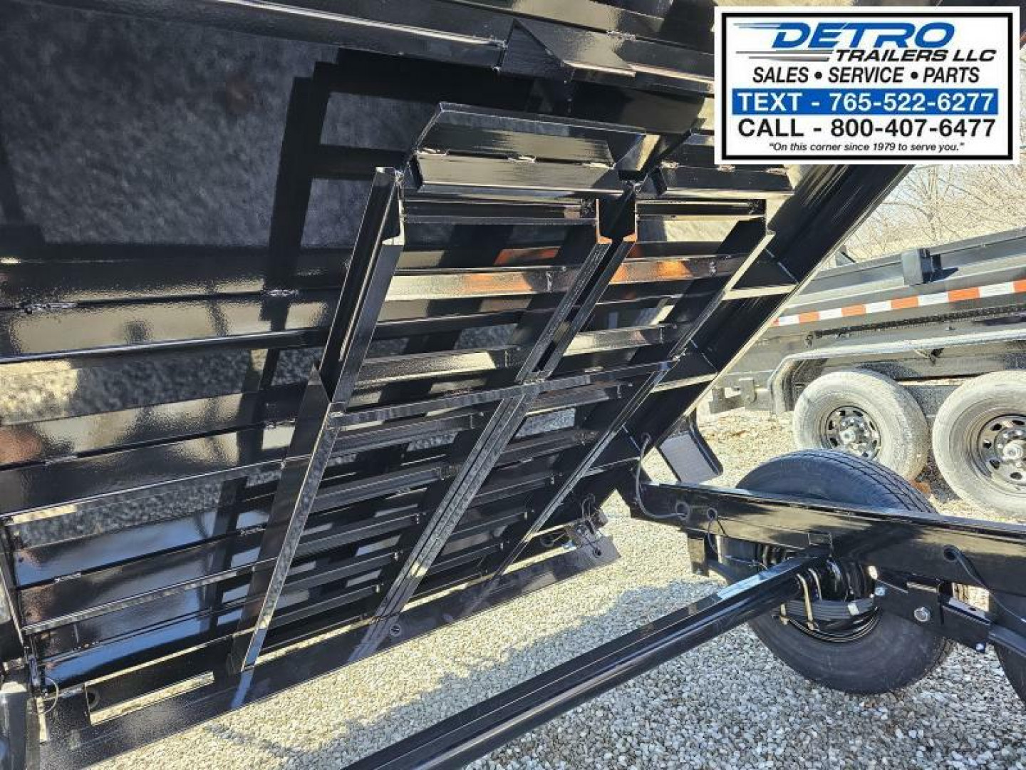 New 2025 Sure-Trac 82" x 14' 14K Telescopic HD Gooseneck Low Profile Dump Trailer