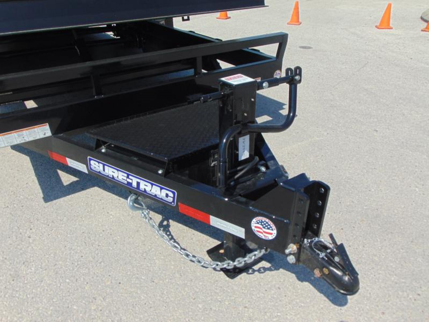 New Sure-Trac 7X20 14k Tilt Bed Equipment Trailer w/LRG Tire Upgrade
