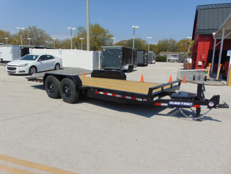 New Sure-Trac 7X20 14k Tilt Bed Equipment Trailer w/LRG Tire Upgrade