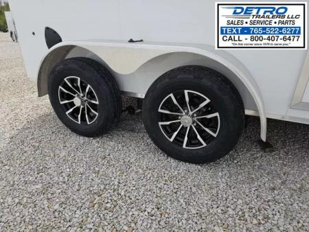 New 2025 Cargo Express EX DLX 6' x 12' 7K Double Rear Door V-nose Enclosed Cargo Trailer