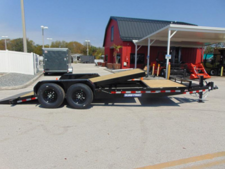 New Sure-Trac 7X16+4 Tilt Bed 14K Equipment Trailer w/LRG Tire Upgrade