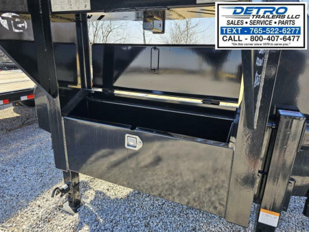 New 2025 Sure-Trac 102" x 25' (20+5) 25.9K HD Gooseneck Low Profile Beavertail Deckover Trailer