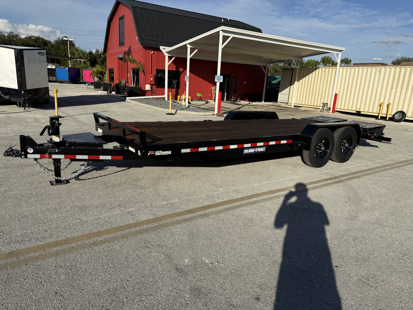 New Sure-Trac 7X19+3 Equipment 14K Trailer w/Universal Ramps and 14 ply Tire Upgrade