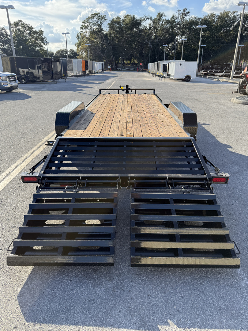 New Sure-Trac 7X19+3 Equipment 14K Trailer w/Universal Ramps and 14 ply Tire Upgrade