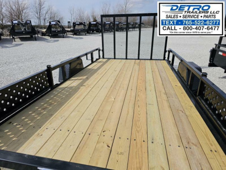 New 2025 Sure-Trac 7' x 14' 3K Idler Tube Top ATV Utility Trailer