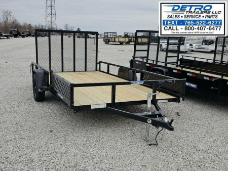 New 2025 Sure-Trac 7' x 14' 3K Idler Tube Top ATV Utility Trailer