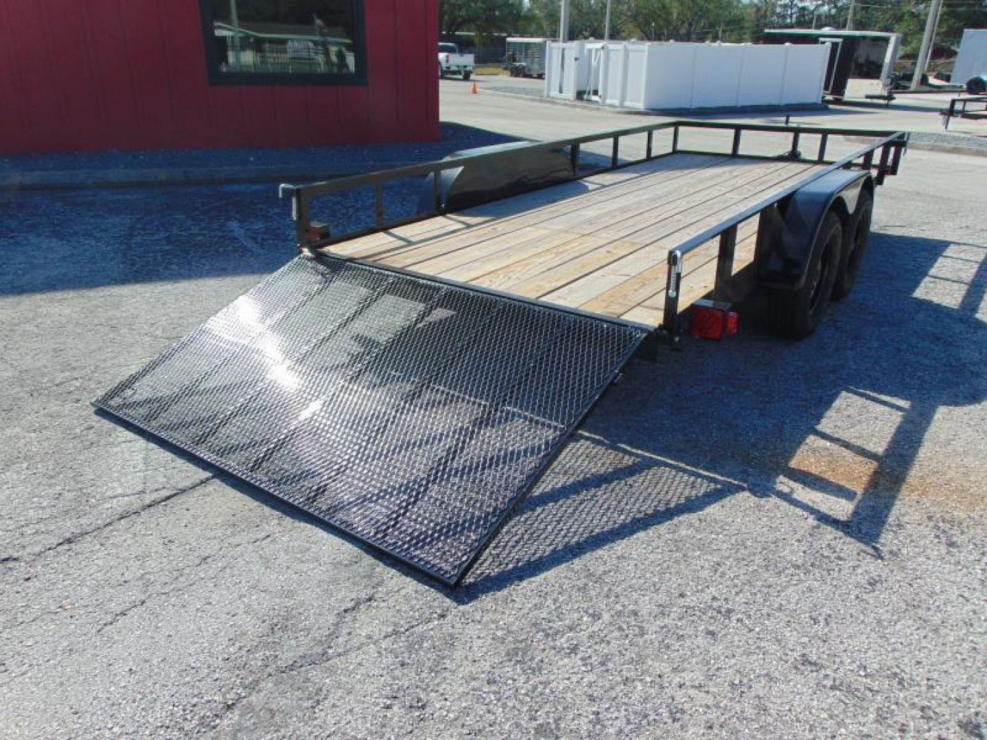 New Triple Crown Trailers 6'4 X 16 Tandem Axle Utility Trailer