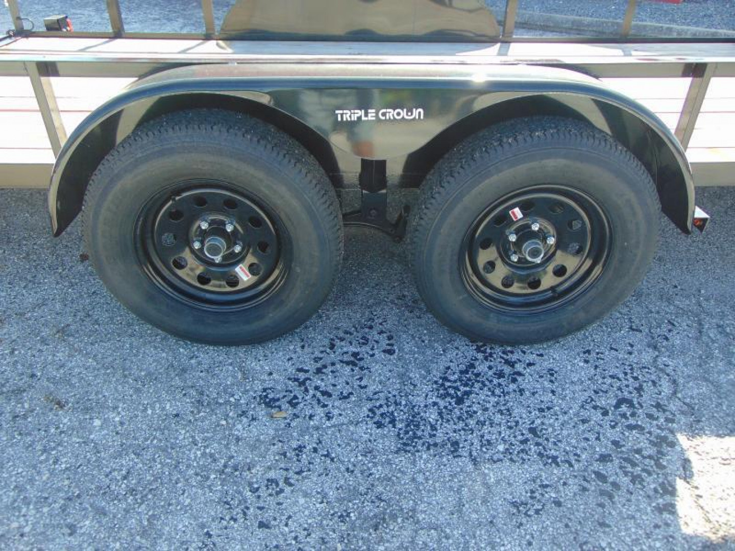 New Triple Crown Trailers 6'4 X 16 Tandem Axle Utility Trailer
