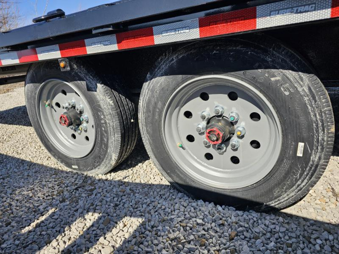 New 2025 Sure-Trac 102" x 30' (24+6) 17.6K HD Power Tilt Deckover Trailer w/ Hydraulic Front Jack