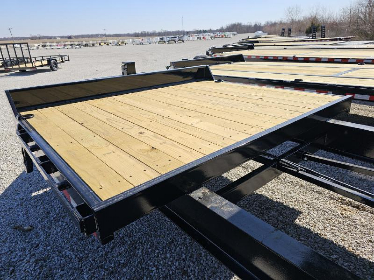 New 2025 Sure-Trac 102" x 30' (24+6) 17.6K HD Power Tilt Deckover Trailer w/ Hydraulic Front Jack