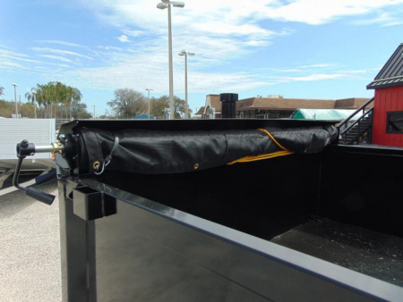 New 2025 Triple Crown Trailers 7X16 XD 16K  Low Side Telescopic Dump Trailer