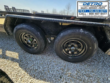 New 2025 Sure-Trac 7' x 18' 7K Tube Top Utility Trailer