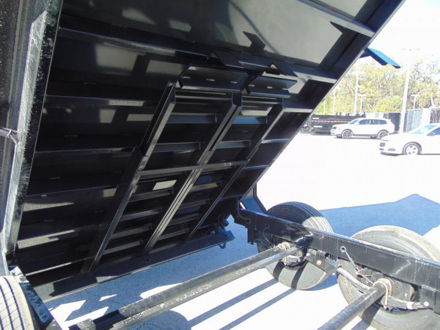 New Sure-Trac 82x12 Low Profile 14k Telescopic Hoist Dump Trailer w/LRG Tire Upgrade