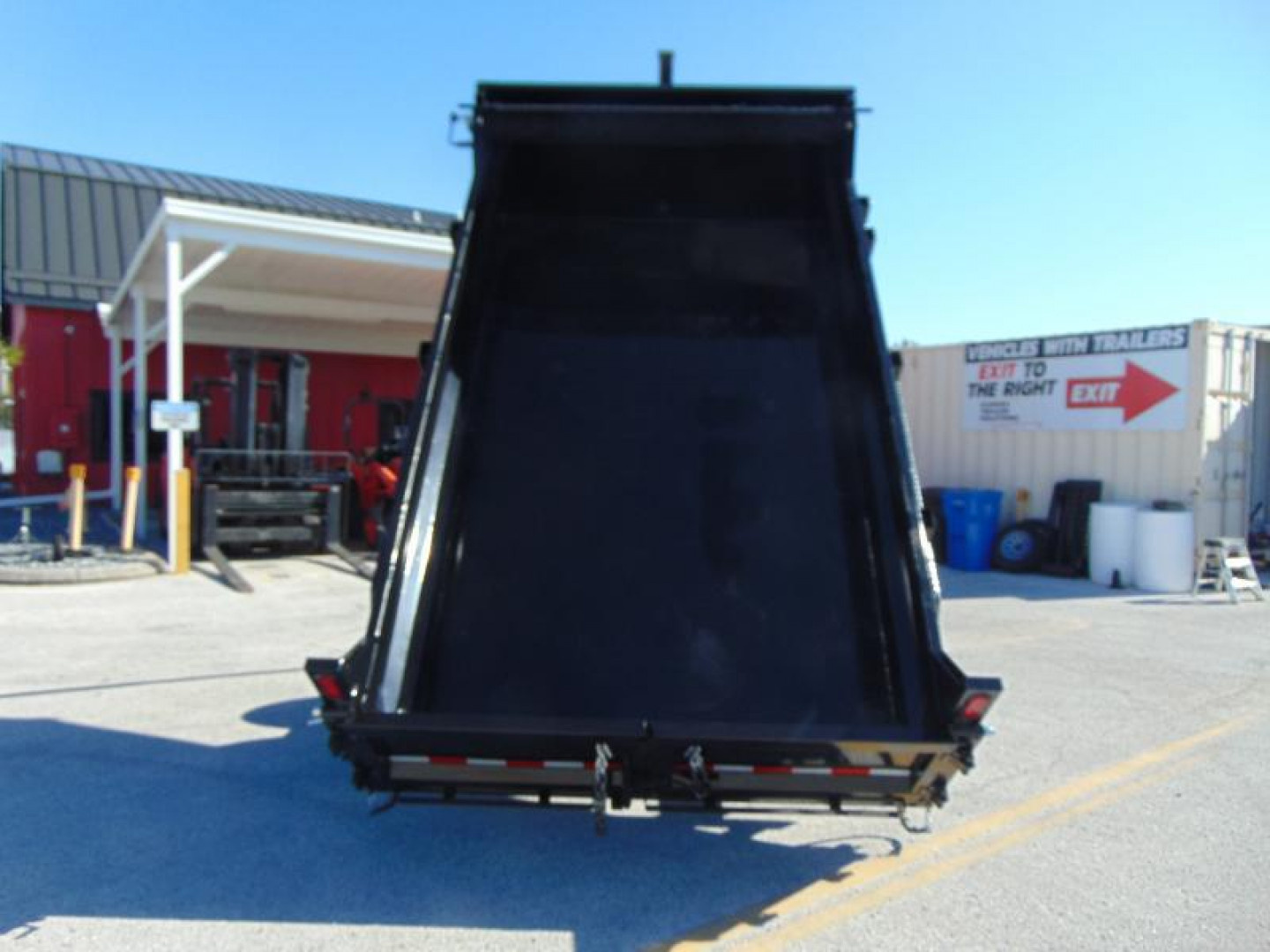 New Sure-Trac 82x12 Low Profile 14k Telescopic Hoist Dump Trailer w/LRG Tire Upgrade