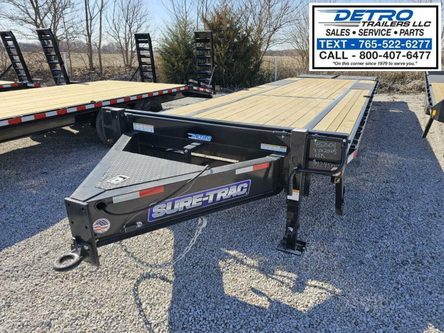 New 2025 Sure-Trac 102" x 30' (25+5) 15K HD Low Profile Beavertail Deckover Trailer