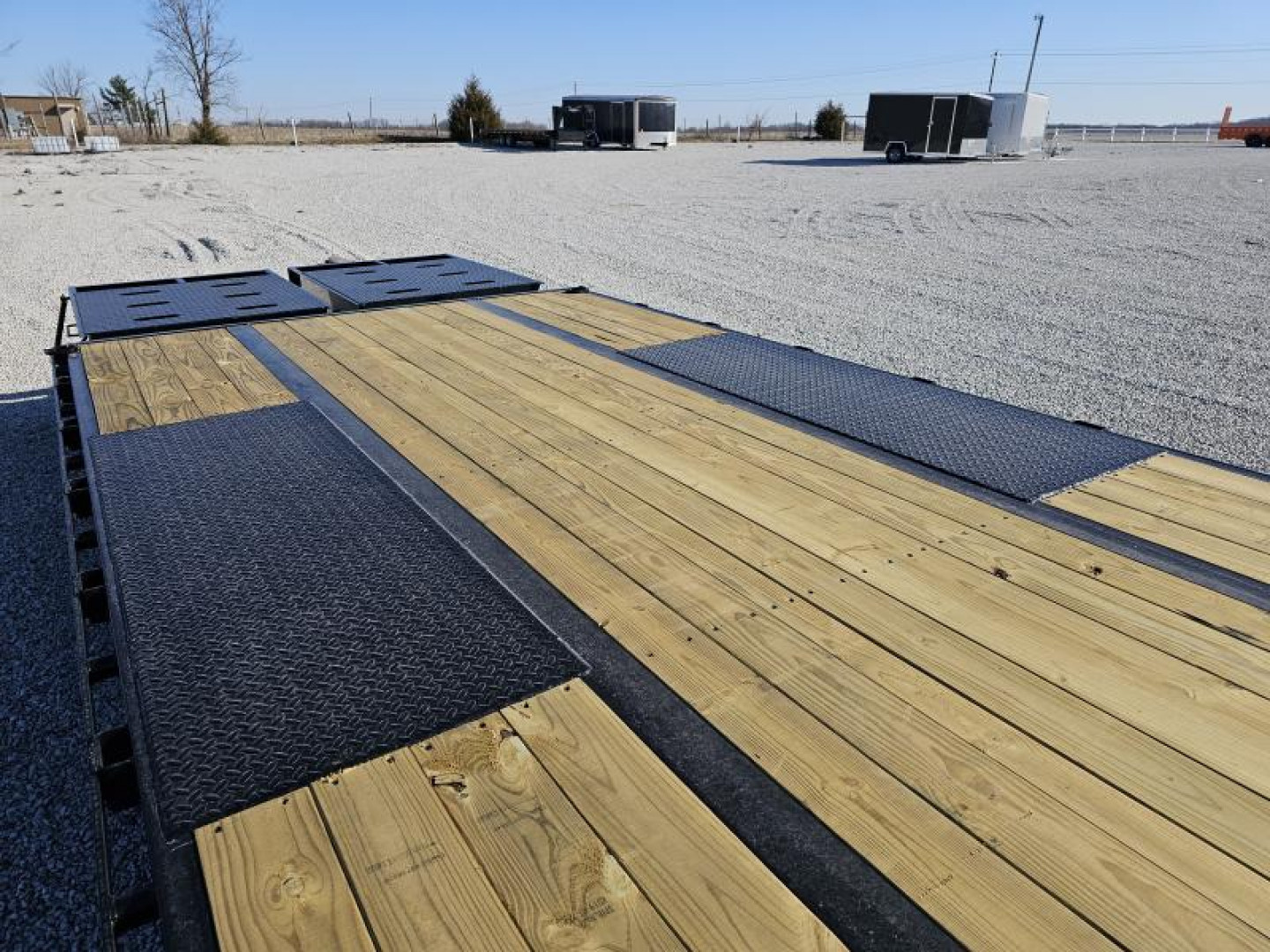 New 2025 Sure-Trac 102" x 35' (30+5) 25.9K HD Gooseneck Low Profile Beavertail Deckover Trailer