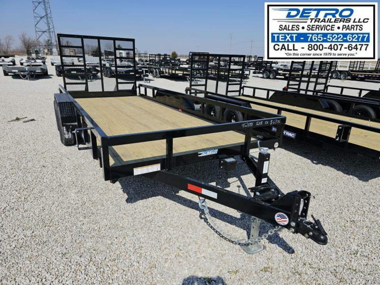 New 2025 Sure-Trac 7' x 18' 10K Tube Top Utility Trailer