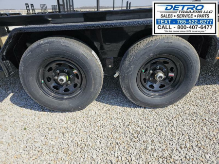 New 2025 Sure-Trac 7' x 18' 10K Tube Top Utility Trailer