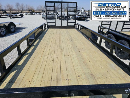 New 2025 Sure-Trac 7' x 18' 10K Tube Top Utility Trailer