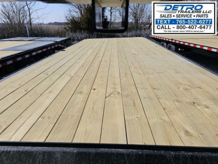 New 2025 Sure-Trac 102" x 20' 15K Std Duty Gooseneck Flat Deck Deckover Trailer