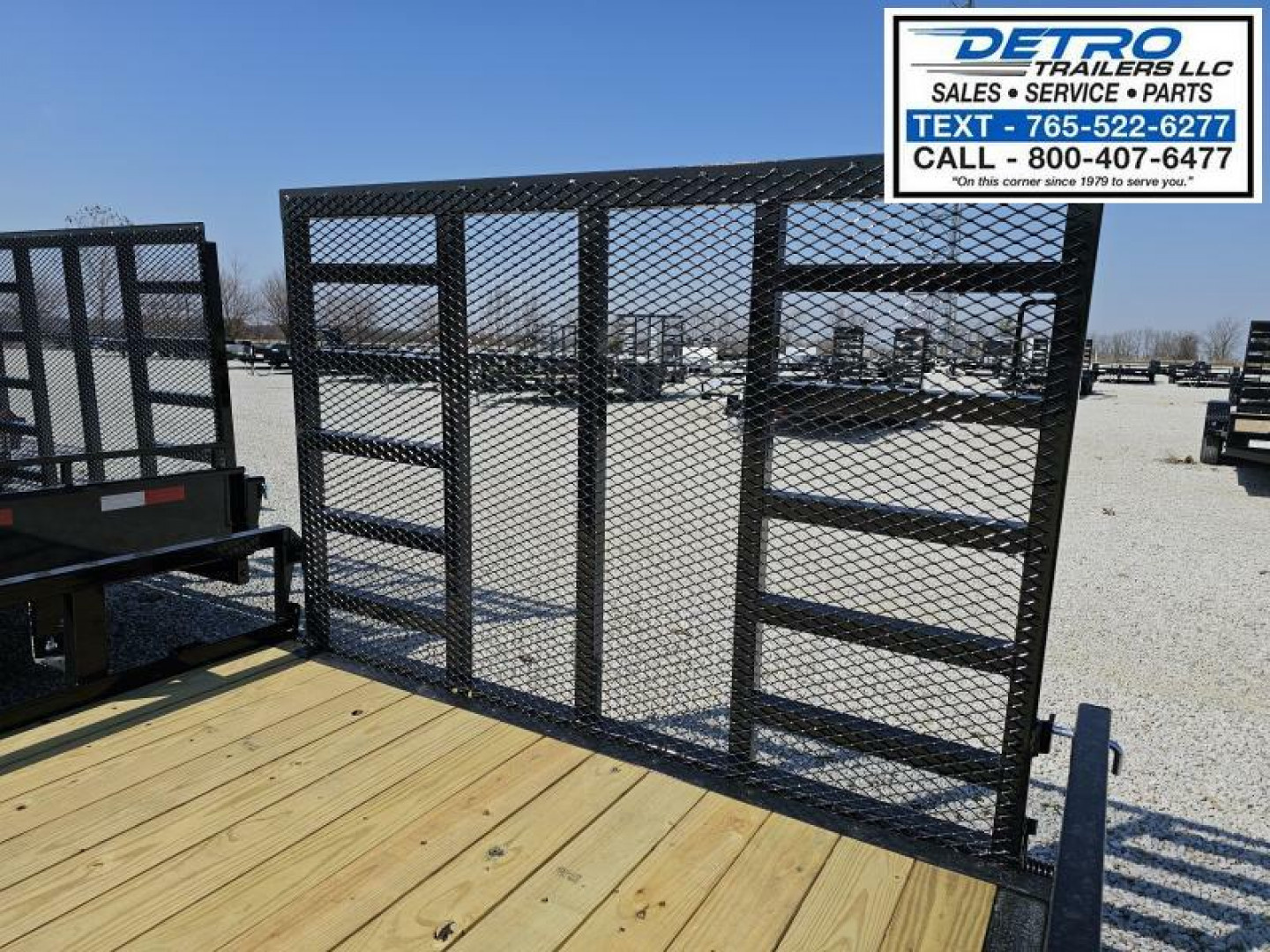 New 2025 Sure-Trac 7' x 18' 7K ATV Tube Top Utility Trailer