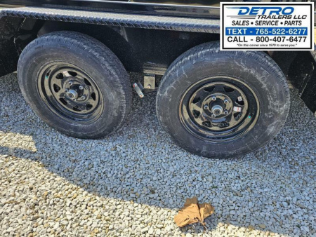 New 2025 Sure-Trac 7' x 18' 7K ATV Tube Top Utility Trailer