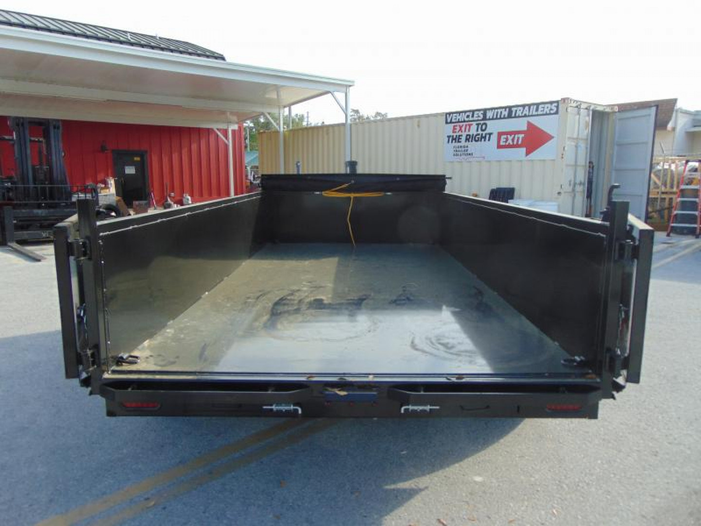 New 2025 Triple Crown Trailers 7X14 XD 16K  Low Side Telescopic Dump Trailer