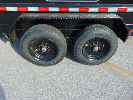 New 2025 Triple Crown Trailers 7X14 XD 16K  Low Side Telescopic Dump Trailer