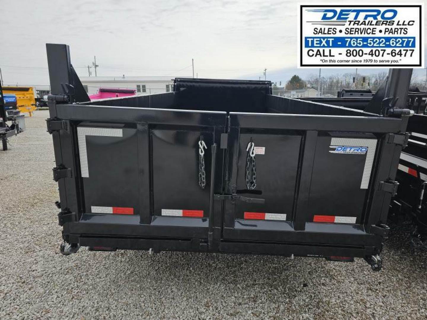 New 2025 Sure-Trac 82" x 16' 14K Telescopic HD Low Profile Dump Trailer w/ 3 Ft Sides & Hydraulic Front Jack