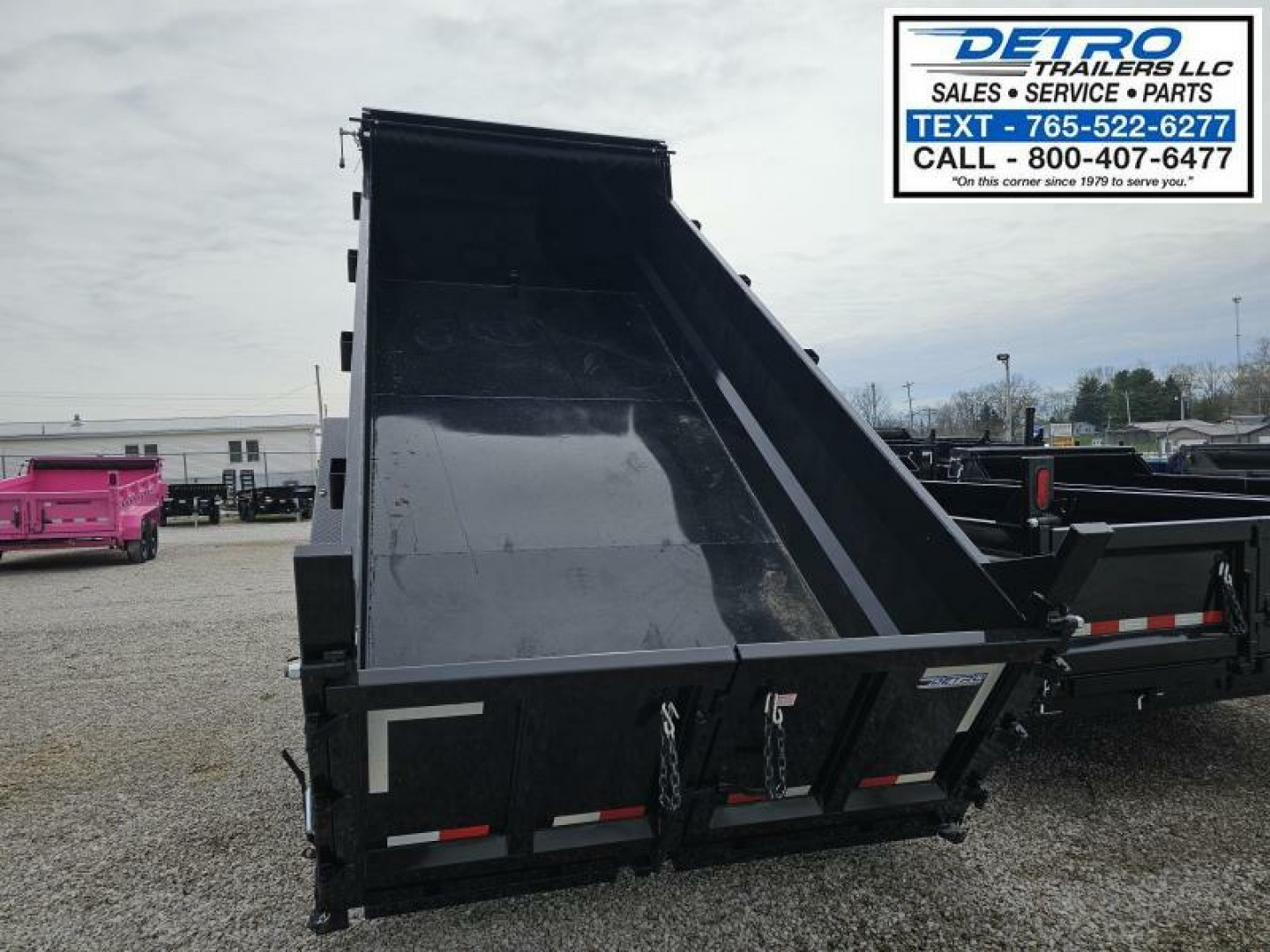 New 2025 Sure-Trac 82" x 16' 14K Telescopic HD Low Profile Dump Trailer w/ 3 Ft Sides & Hydraulic Front Jack