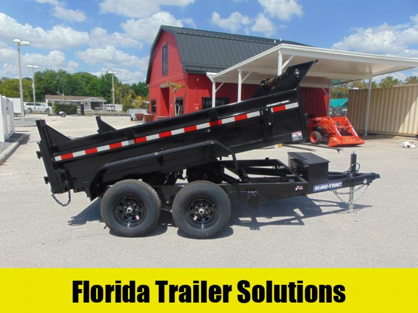 New Sure-Trac 6X10 10K Single Ram Dump Trailer