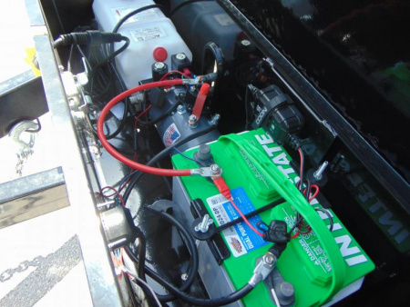 New Sure-Trac 6X10 10K Single Ram Dump Trailer