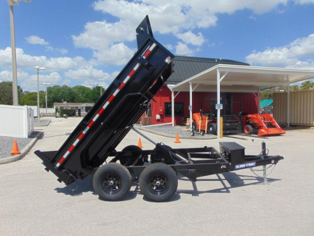 New Sure-Trac 6X10 10K Single Ram Dump Trailer
