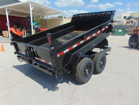 New Sure-Trac 6X10 10K Single Ram Dump Trailer