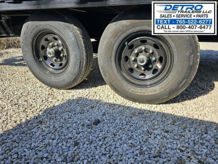 New 2025 Sure-Trac 102" x 24' (20+4) 15K Std Duty Gooseneck Beavertail Deckover Trailer