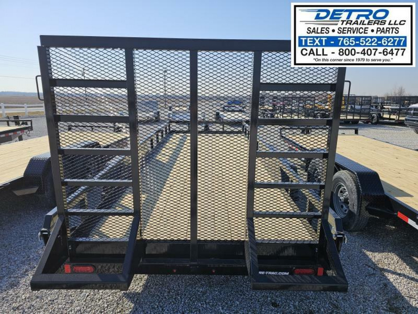 New 2025 Sure-Trac 7' x 20' 10K Tube Top Utility Trailer