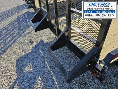 New 2025 Sure-Trac 7' x 20' 10K Tube Top Utility Trailer