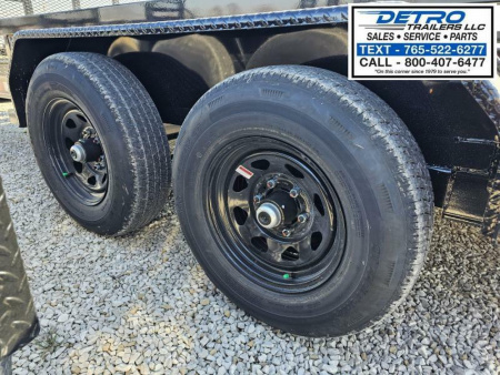 New 2025 Sure-Trac 7' x 20' 10K Tube Top Utility Trailer