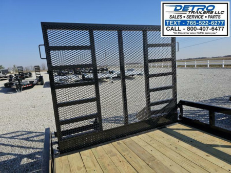 New 2025 Sure-Trac 7' x 20' 10K Tube Top Utility Trailer