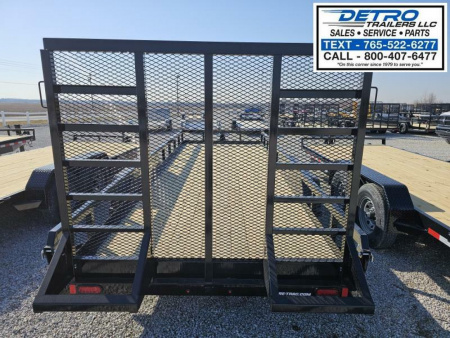New 2025 Sure-Trac 7' x 20' 10K Tube Top Utility Trailer