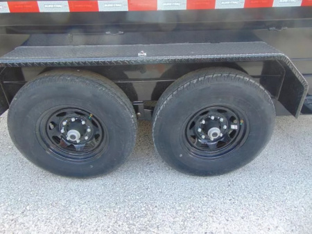 New Sure-Trac 82x12 Low Profile 12k Telescopic Hoist Dump Trailer