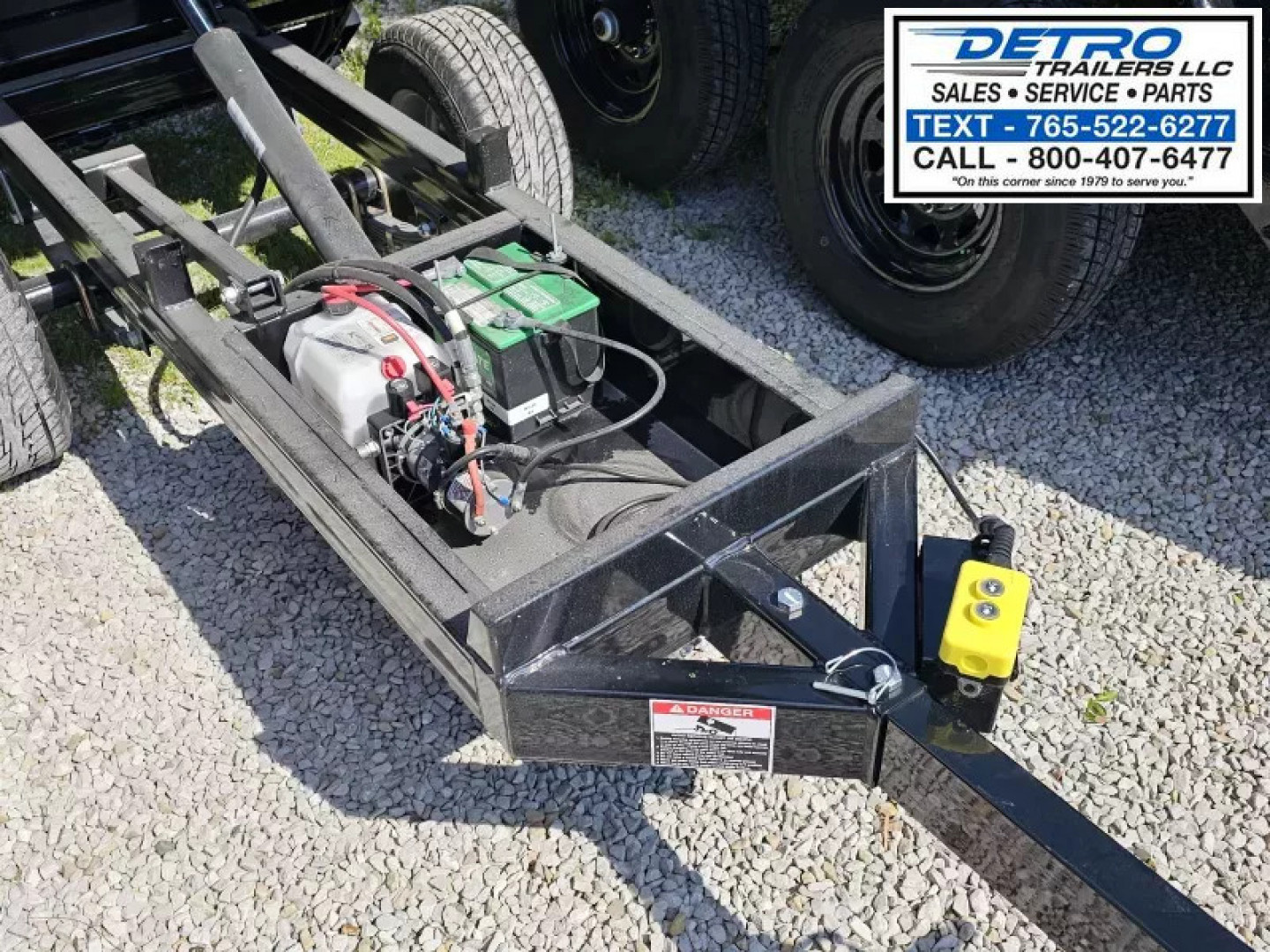 New 2025 Sure-Trac 4.5' x 8' 3K Idler Utility Dump Trailer