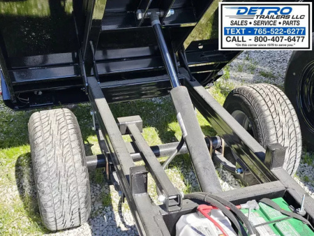 New 2025 Sure-Trac 4.5' x 8' 3K Idler Utility Dump Trailer